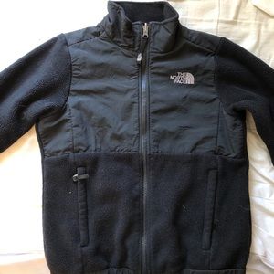 Girls classic black north face